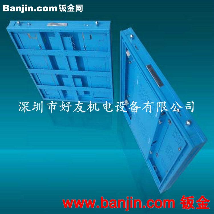来图加工 双面前翻高亮led箱体 车载直插led箱体