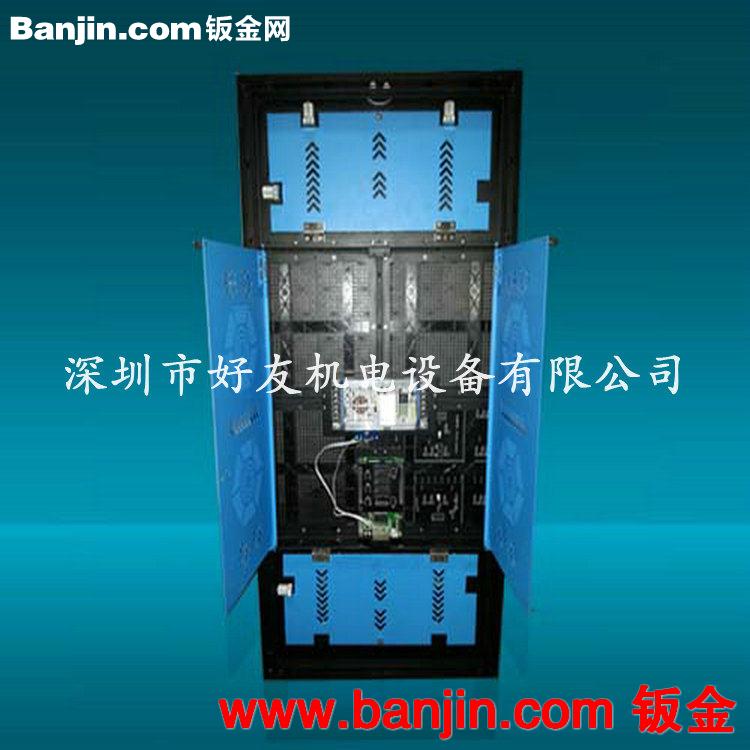 来图加工 双面前翻高亮led箱体 车载直插led箱体
