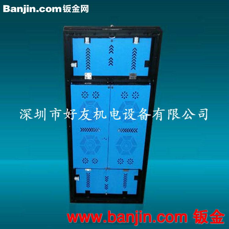 来图加工 双面前翻高亮led箱体 车载直插led箱体