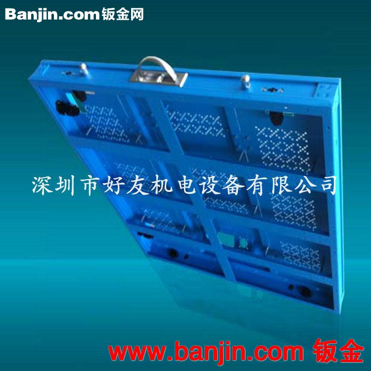 厂家生产 led全彩吊装型材箱体 显示屏箱体