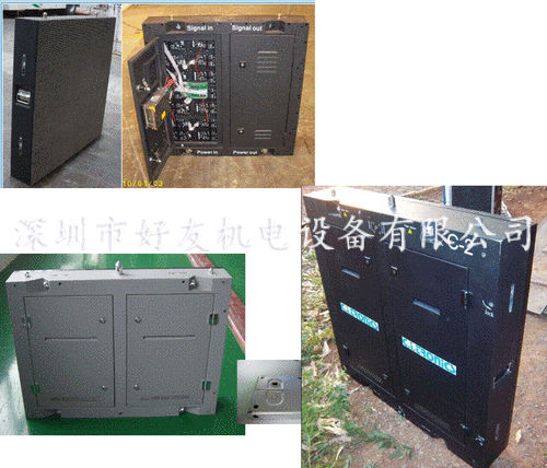 厂家直销 LED显示屏箱体 P6租赁密封箱体 质优价廉