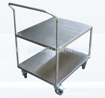 【厂家定制】不锈钢工具手推车上海嘉定工具手推车不锈钢推车加工