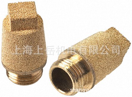 黄铜接头烧结过滤片过滤块OEM加工定做铜烧结非标异形过滤器件
