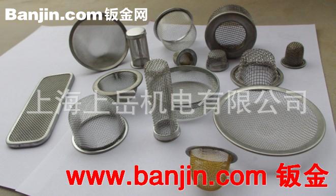 磷青铜烧结过滤片接头塞滤管OEM外贸黄铜接头过滤芯空气过滤块
