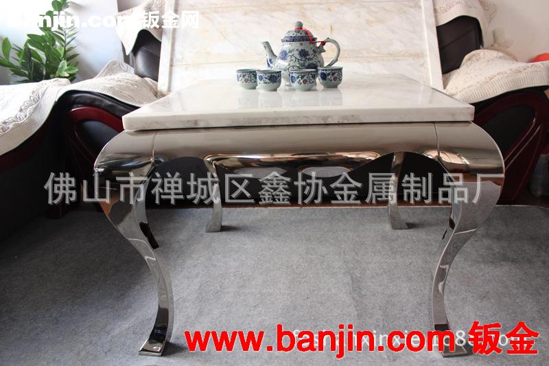 爆款热销 不锈钢茶几 简约客厅桌子 不锈钢家具 专业厂家精工定做