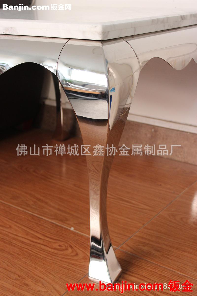 爆款热销 不锈钢茶几 简约客厅桌子 不锈钢家具 专业厂家精工定做