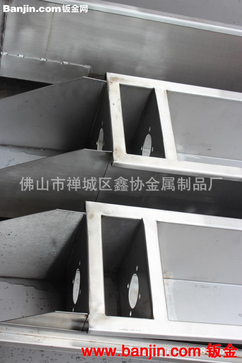 机械五金加工 钣金加工 供应不锈钢加热水槽 挤塑管专业水槽 天沟