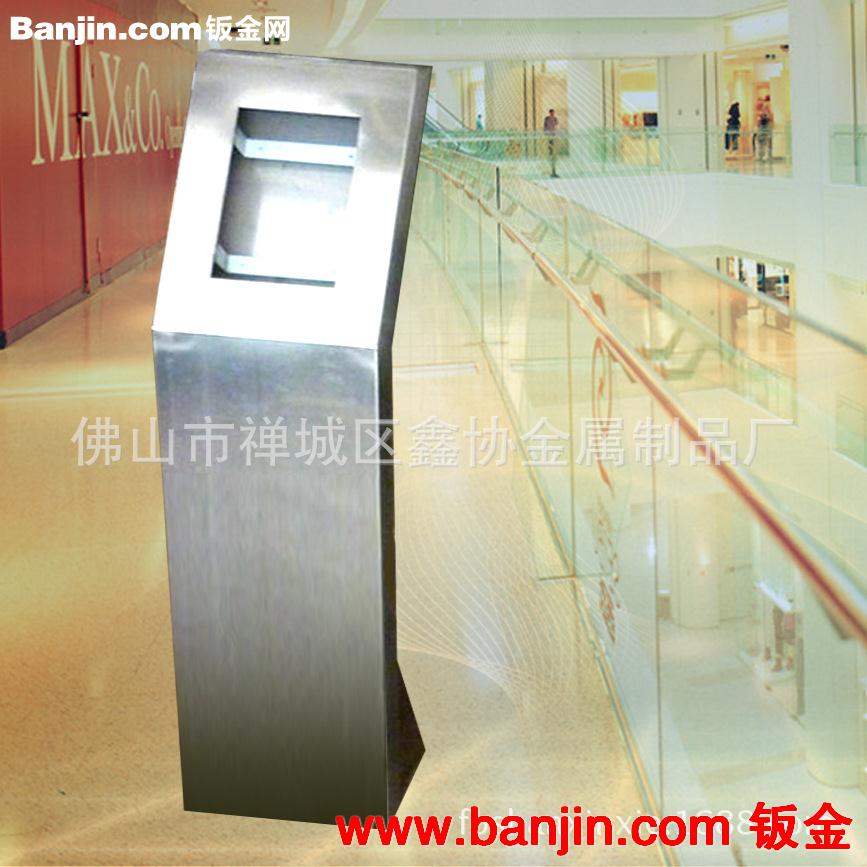 承接各种不锈钢门禁机座 拉丝加烤漆对讲门禁机座 钣金加工焊接