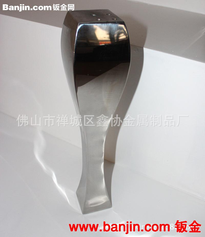 长期供应不锈钢茶几脚 各种精美造型不锈钢茶几腿 欧式 中式