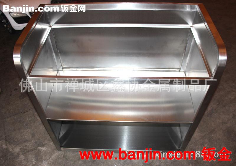 定做酒楼不锈钢茶水柜 置放柜 酒店用品装饰品置物柜 员工物品柜