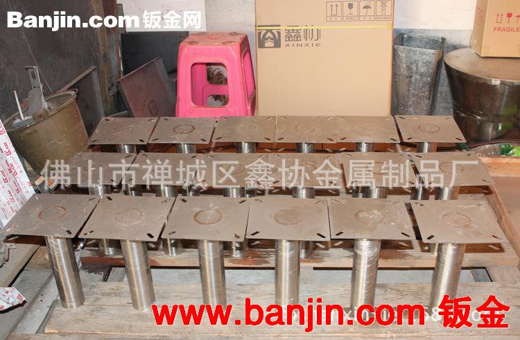 专业加工定制不锈钢餐桌茶几桌脚 框架 激光切割材料 钣金加工