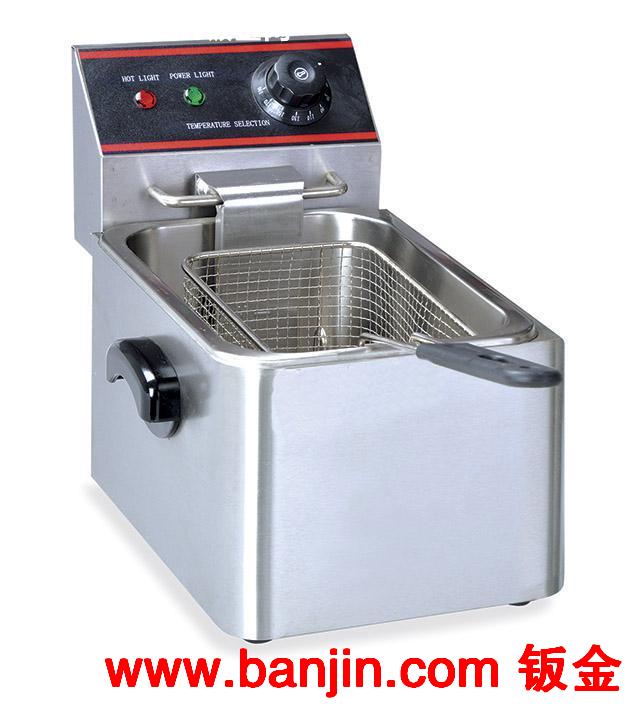 商家两用双缸双筛电炸炉 油炸炉 油炸锅