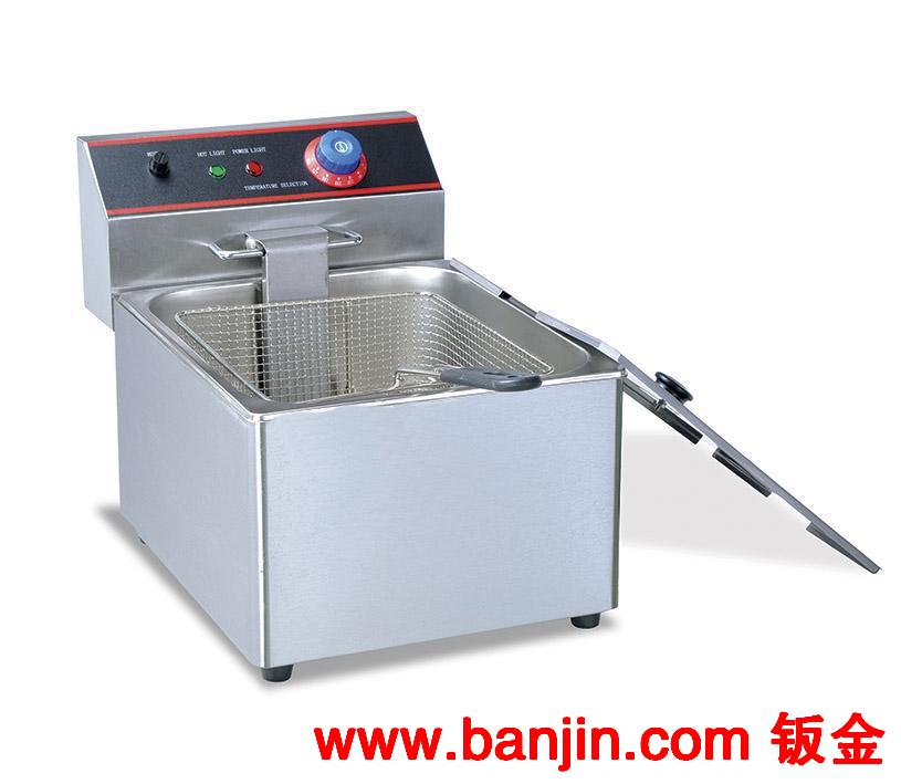 商家两用双缸双筛电炸炉 油炸炉 油炸锅