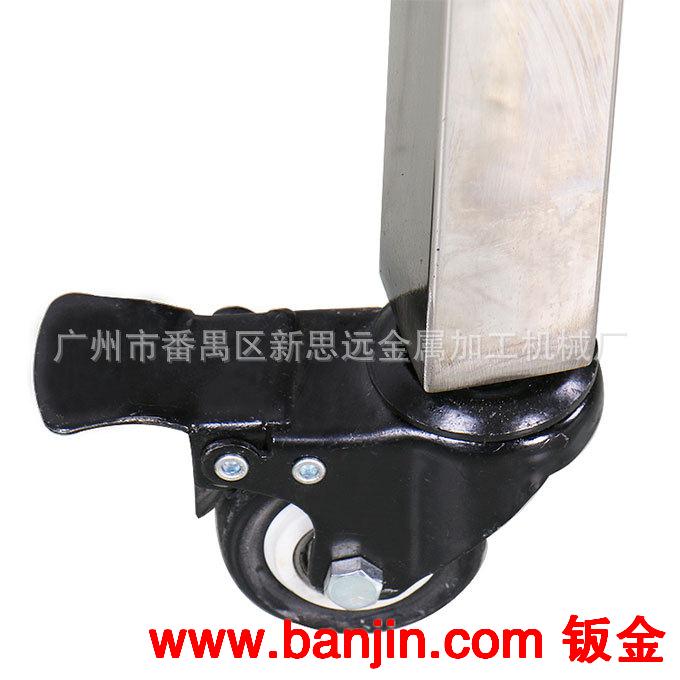 可移动豪华不锈钢带五桶棉花糖机