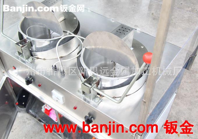 广州厂家出售 豪华型双锅爆米花机 PM-602H商用爆米花机商用车