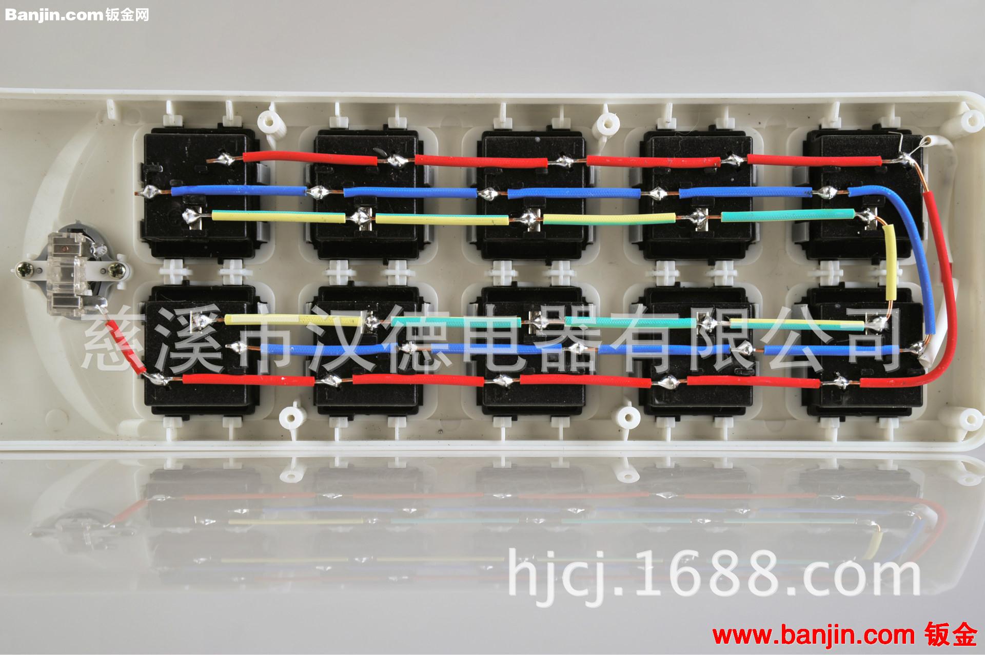 长期供应  501G10米接线板 接线板10米 喇叭接线板 接线板定做