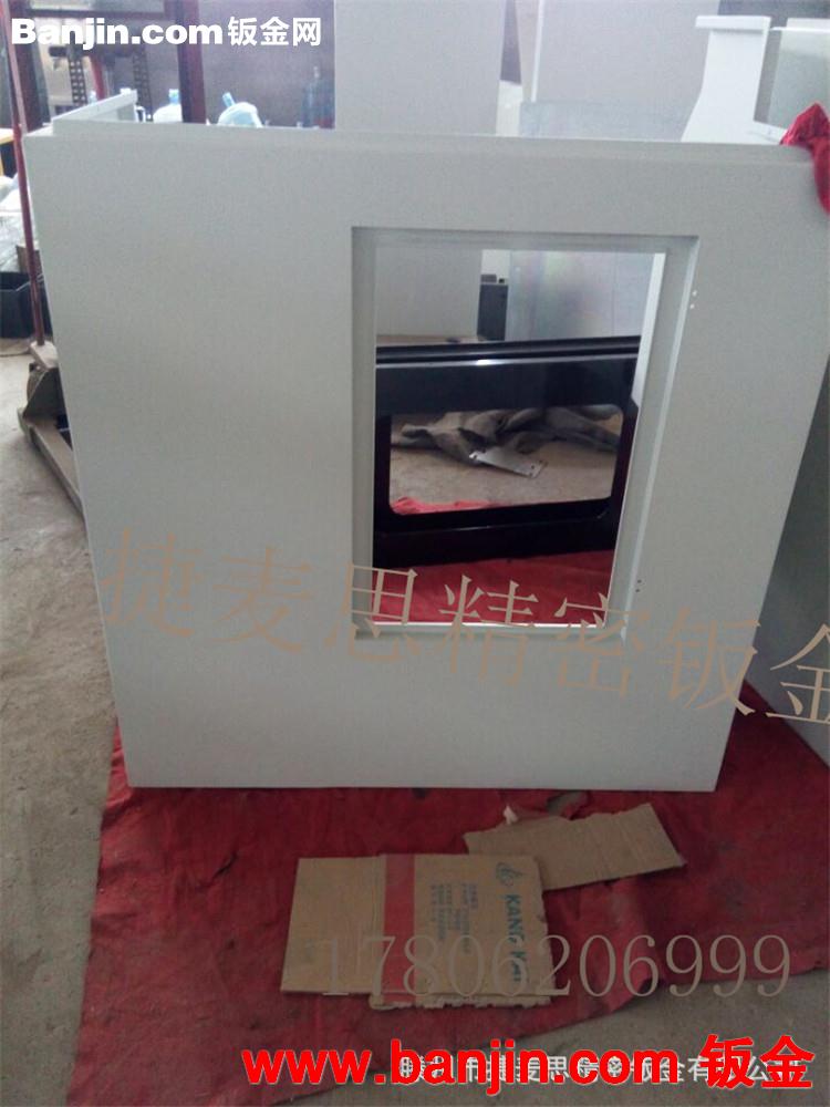 【实拍】钣金加工   数控机床外防护罩