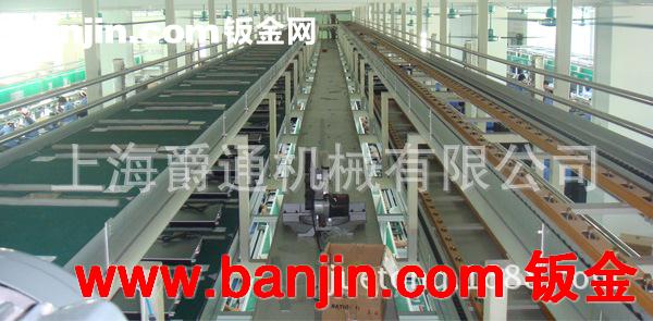 供应上海2.5 3被速装配 测试 老化塑料滚珠倍速链输送设备