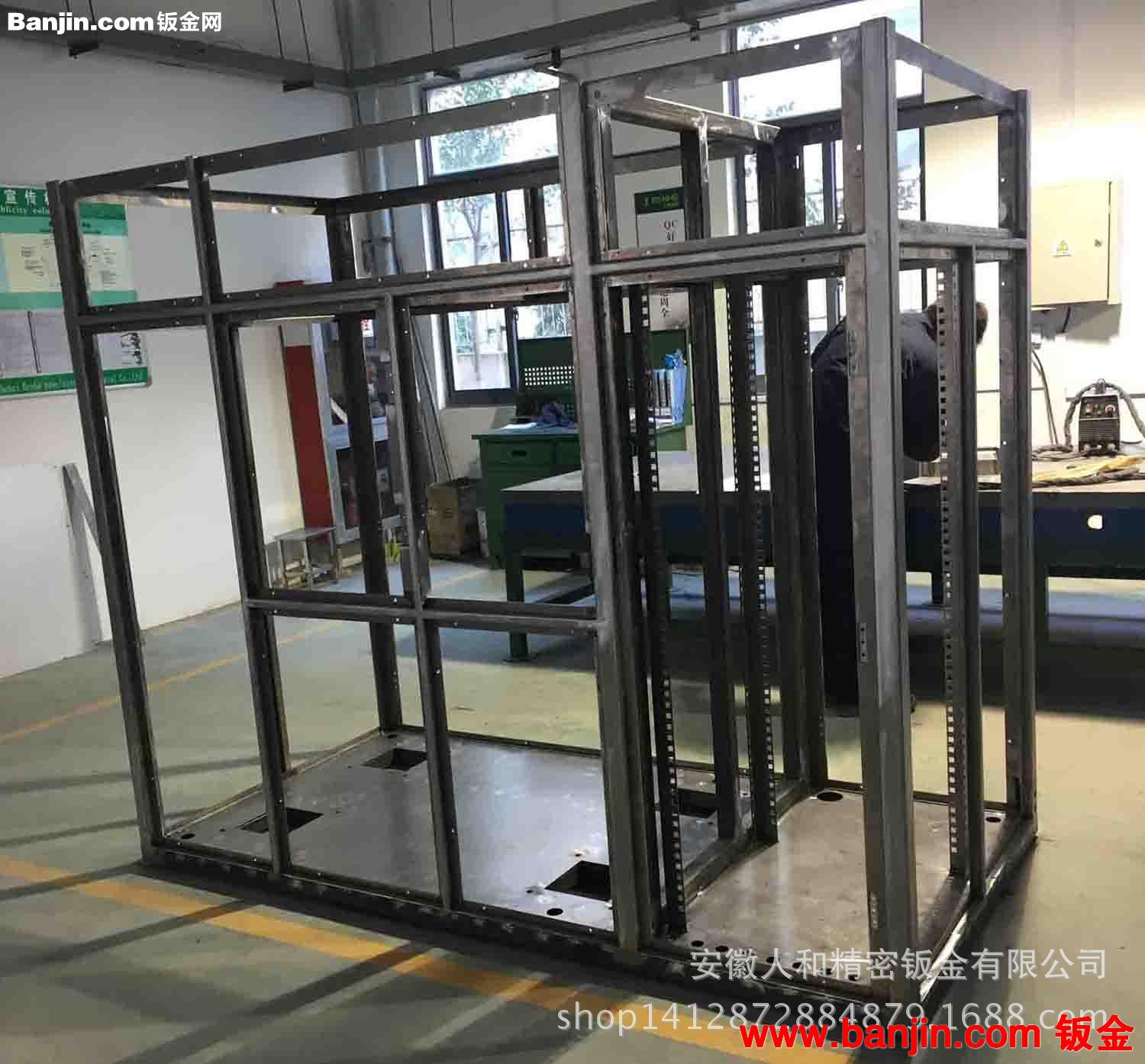 半导体行业设备外壳一体化框架加工 专业焊接技术 表面喷漆处理