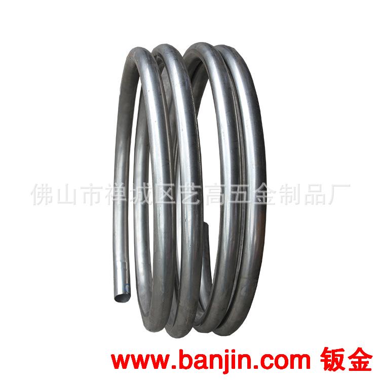 佛山304不锈钢盘管加热弯管加工 弯管弹簧 汽车金属弯管加工