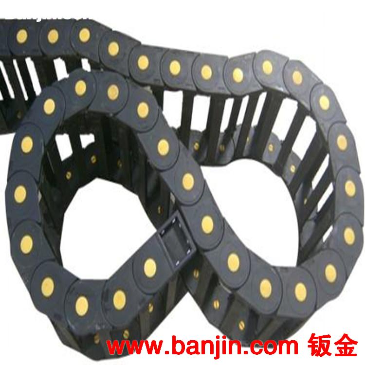 现货批发25*38塑料拖链25*57尼龙加强型拖链 免费送接头
