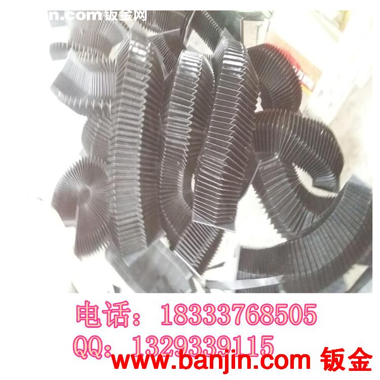 专业生产各种风琴防护罩 带拉筋拉簧防护罩 导轨PVC伸缩防护罩