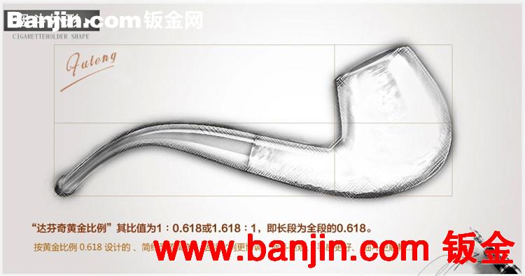 特价直销 小叶黑檀木烟斗 9mm过滤芯烟丝斗烟具批发 爆款烟斗批发