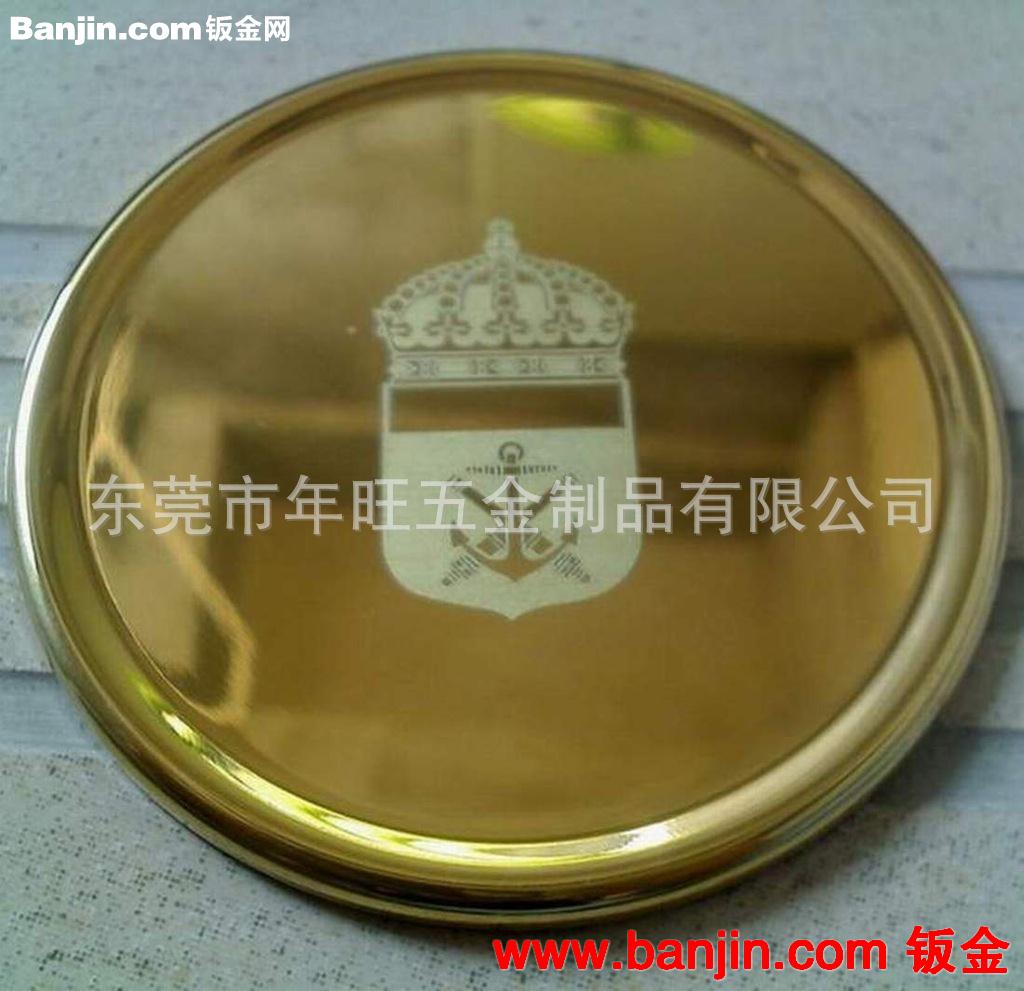 不锈钢拉丝激光LOGO标牌 箱包皮具锌合金标牌 表面镀仿金