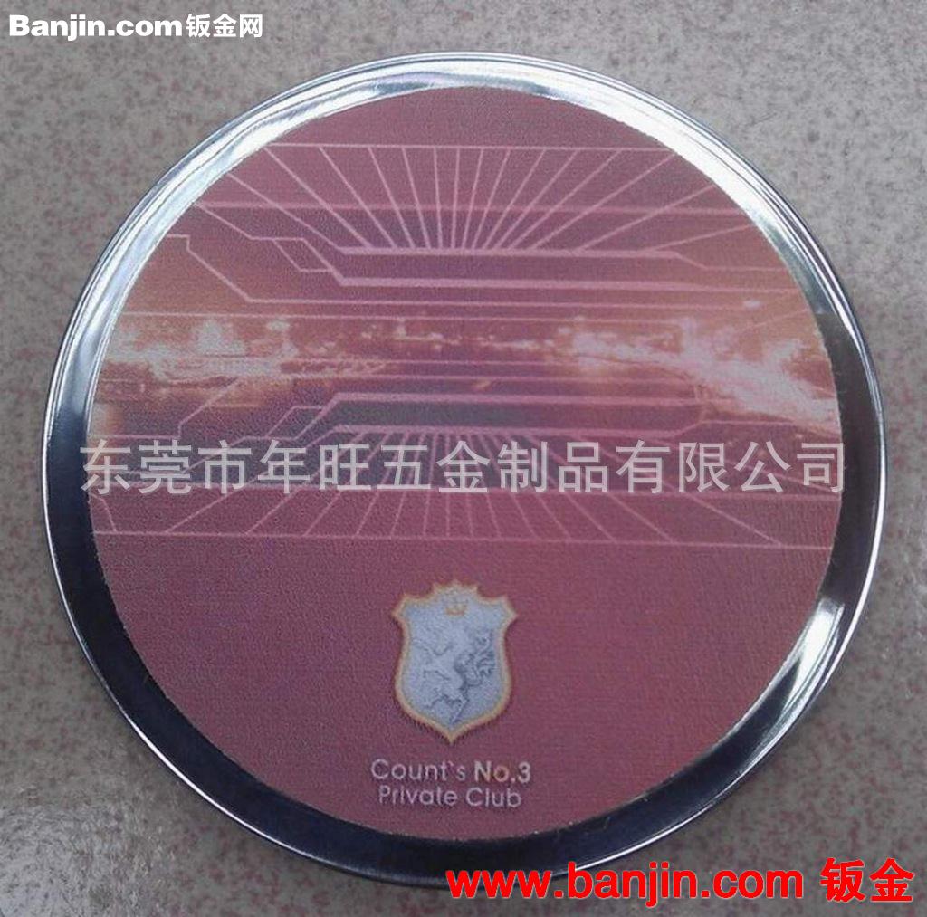 不锈钢拉丝激光LOGO标牌 箱包皮具锌合金标牌 表面镀仿金