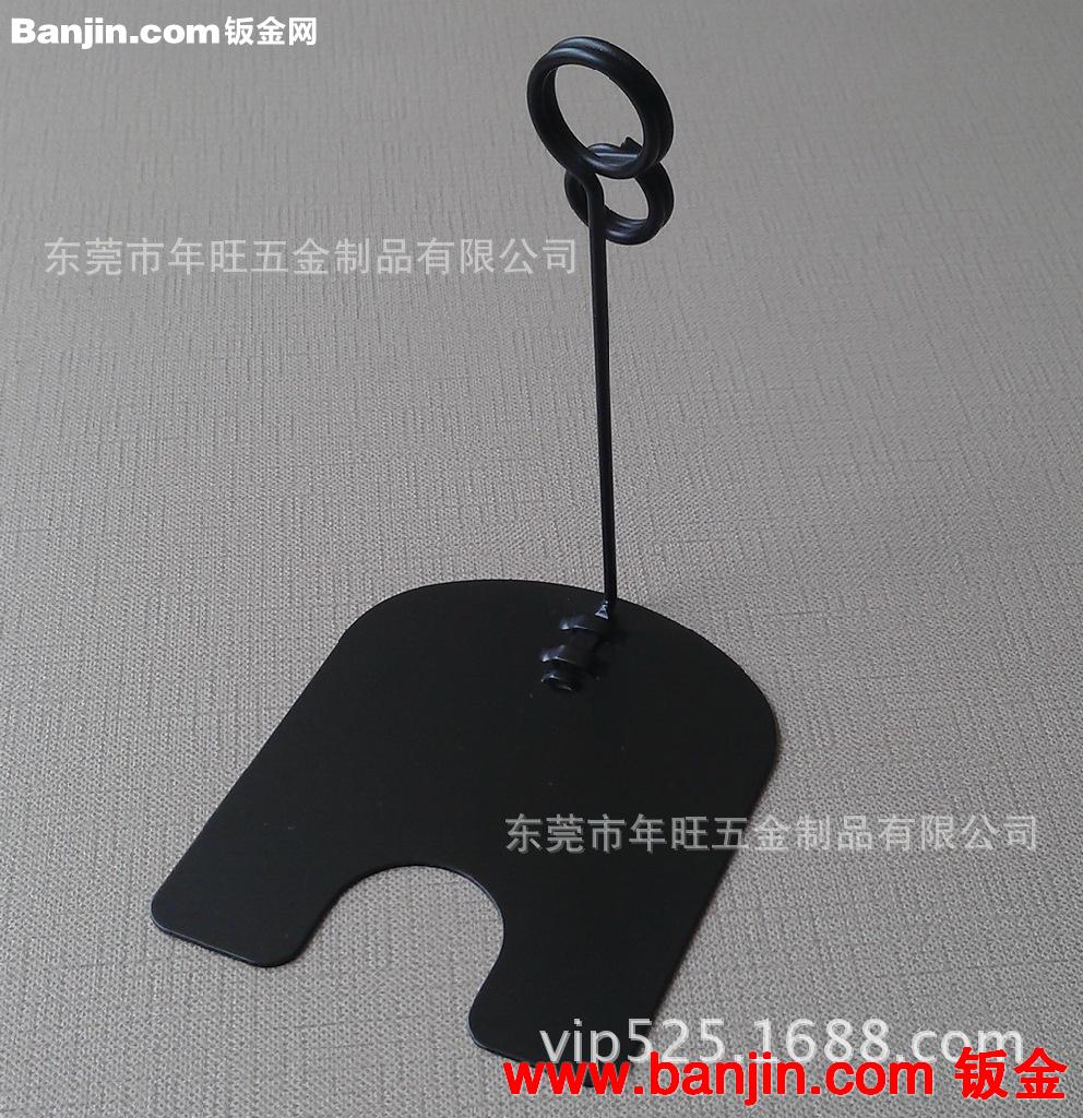 高档锌合金圆椎桌号牌 亚克力等号牌 不锈钢拉丝餐牌夹 镭雕LOGO