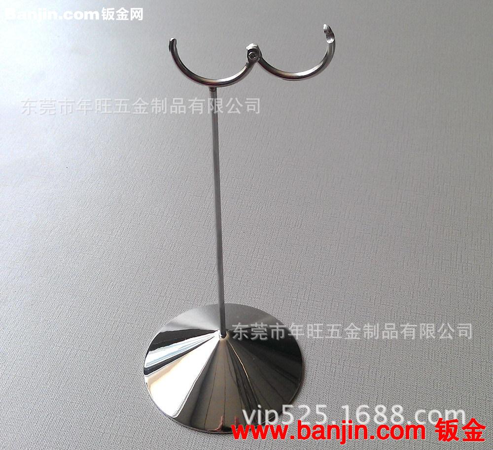 高档锌合金圆椎桌号牌 亚克力等号牌 不锈钢拉丝餐牌夹 镭雕LOGO