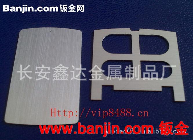 相机上金属面板 不锈钢冲压面板  包装盒上钛金板面板 可镭雕LOGO