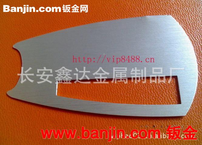 相机上金属面板 不锈钢冲压面板  包装盒上钛金板面板 可镭雕LOGO