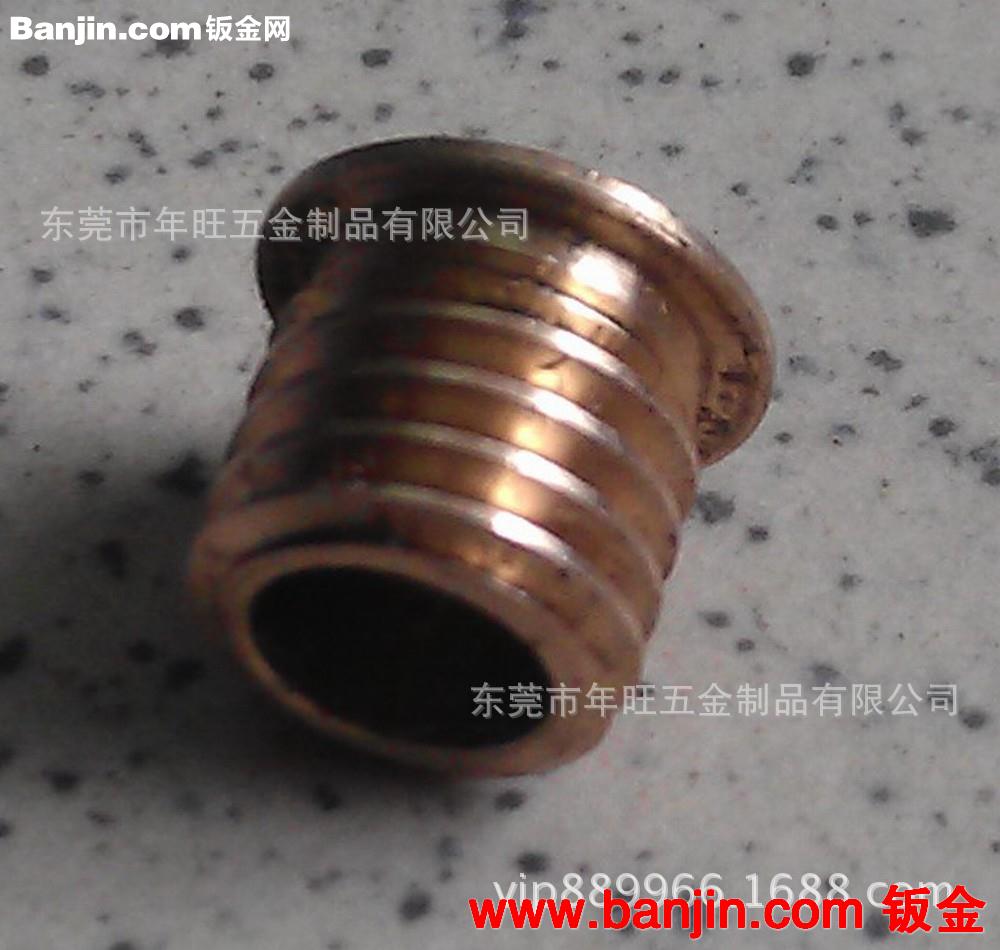 机加工铜件 精密CNC车床加工 车床铜柱间隔柱 铝车床件