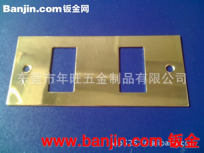 厂家专业订制 金属插座开关面板 酒店触屏开关面板 锌合金电镀镍