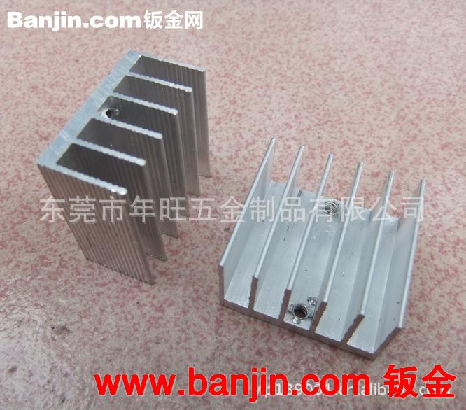 低价订做暖气片 散热器 铝型材 金属弹片 冲压件 车床件