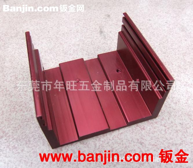 低价订做暖气片 散热器 铝型材 金属弹片 冲压件 车床件