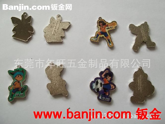 生产订制 圆形小吊牌 服装不锈钢挂牌 铜喷保护油吊牌 