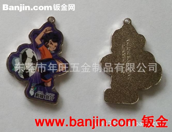 生产订制 圆形小吊牌 服装不锈钢挂牌 铜喷保护油吊牌 