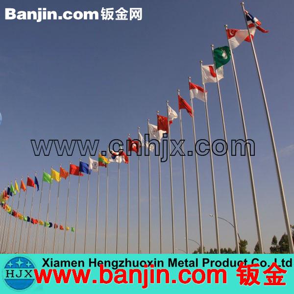 高质量加工不锈钢旗杆
