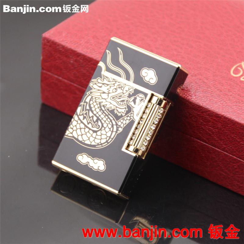 批发供应得瑞RF-A2107 三面龙 高端精品系列朗声明火打火机DeRui