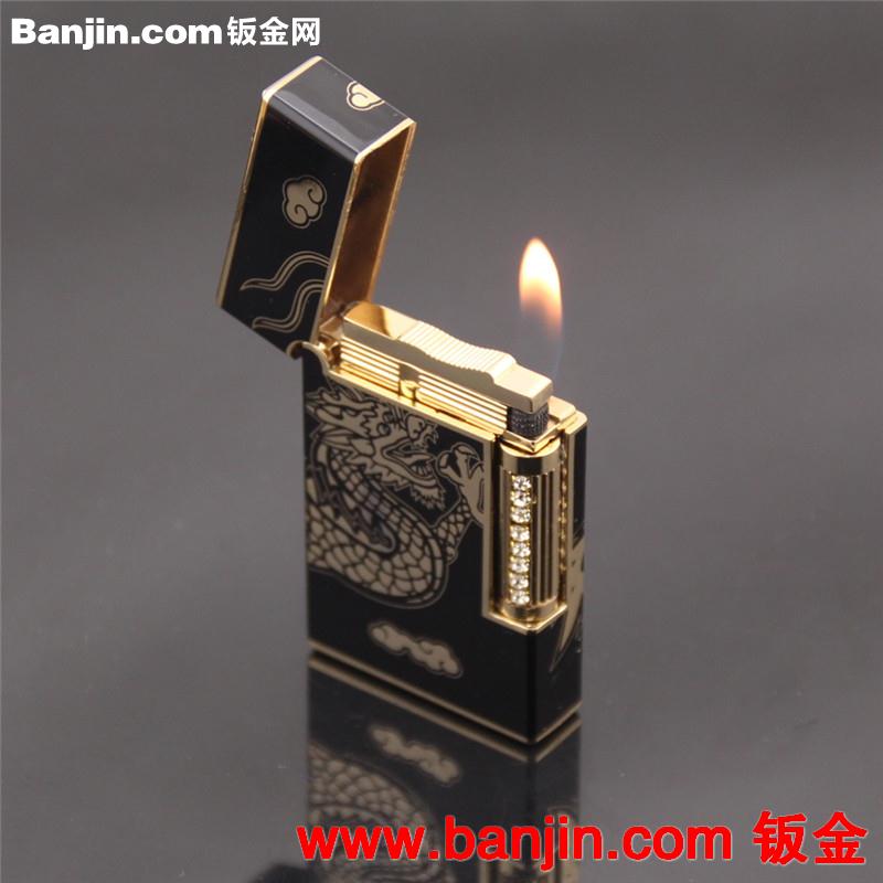 批发供应得瑞RF-A2107 三面龙 高端精品系列朗声明火打火机DeRui