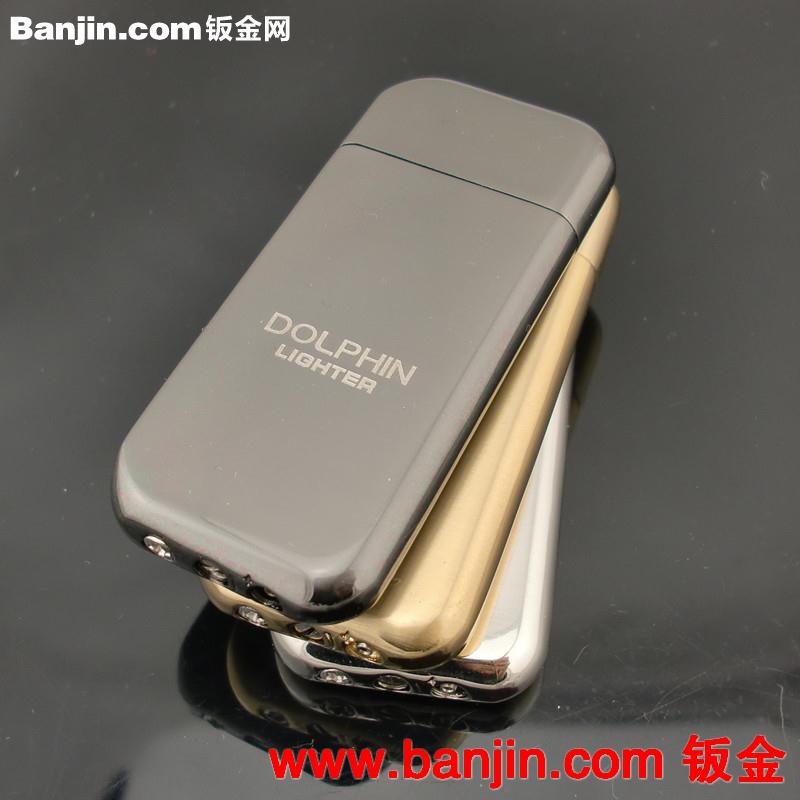 厂家直销 正品DOL076珍珠极薄 金属砂轮明火打火机 广告礼品定制 