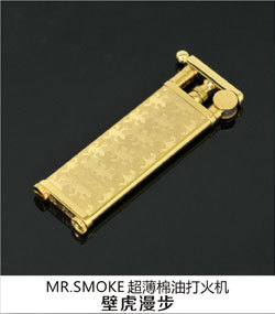 MR.SMOKE 烟先生打火机 砂轮火机 力量之膛 超薄充气打火机 批发