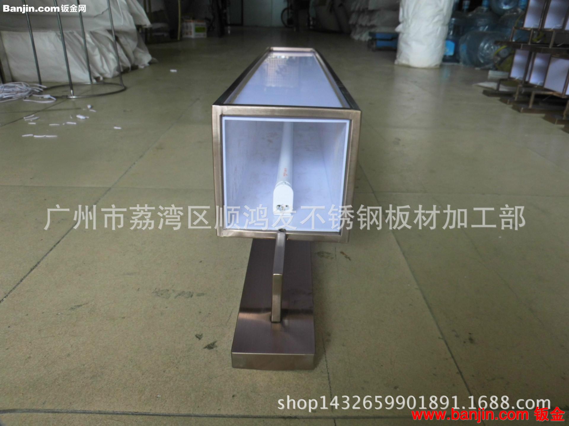 加工不锈钢古铜灯箱，不锈钢灯具，不锈钢灯箱，欢迎来图订做