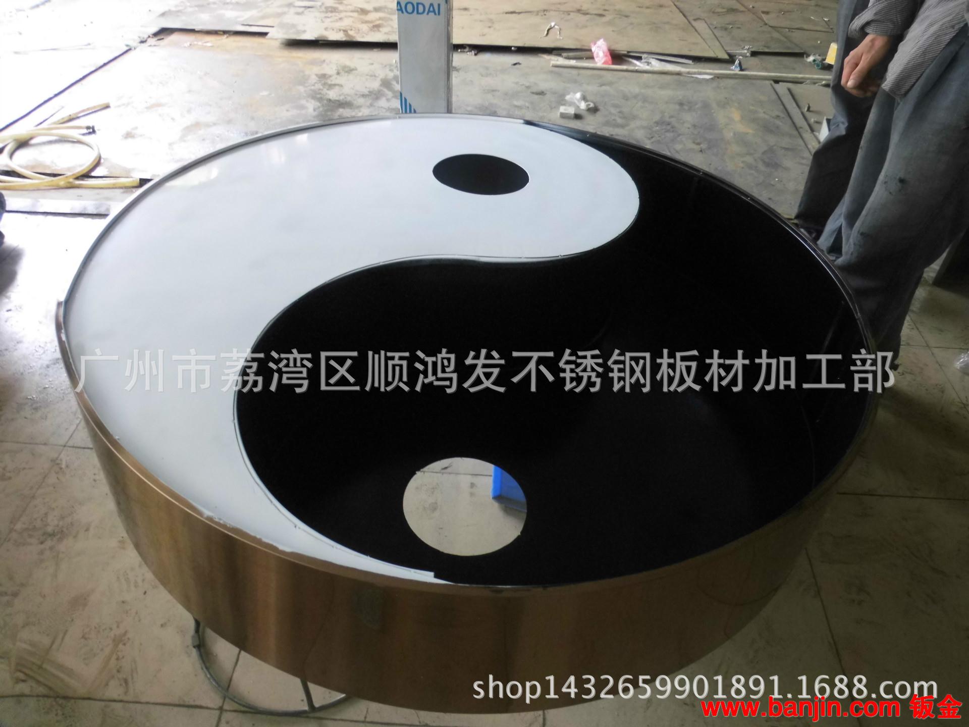 加工定制各式造型不锈钢雕塑装饰品，雕塑摆件，挂件，厂家直销