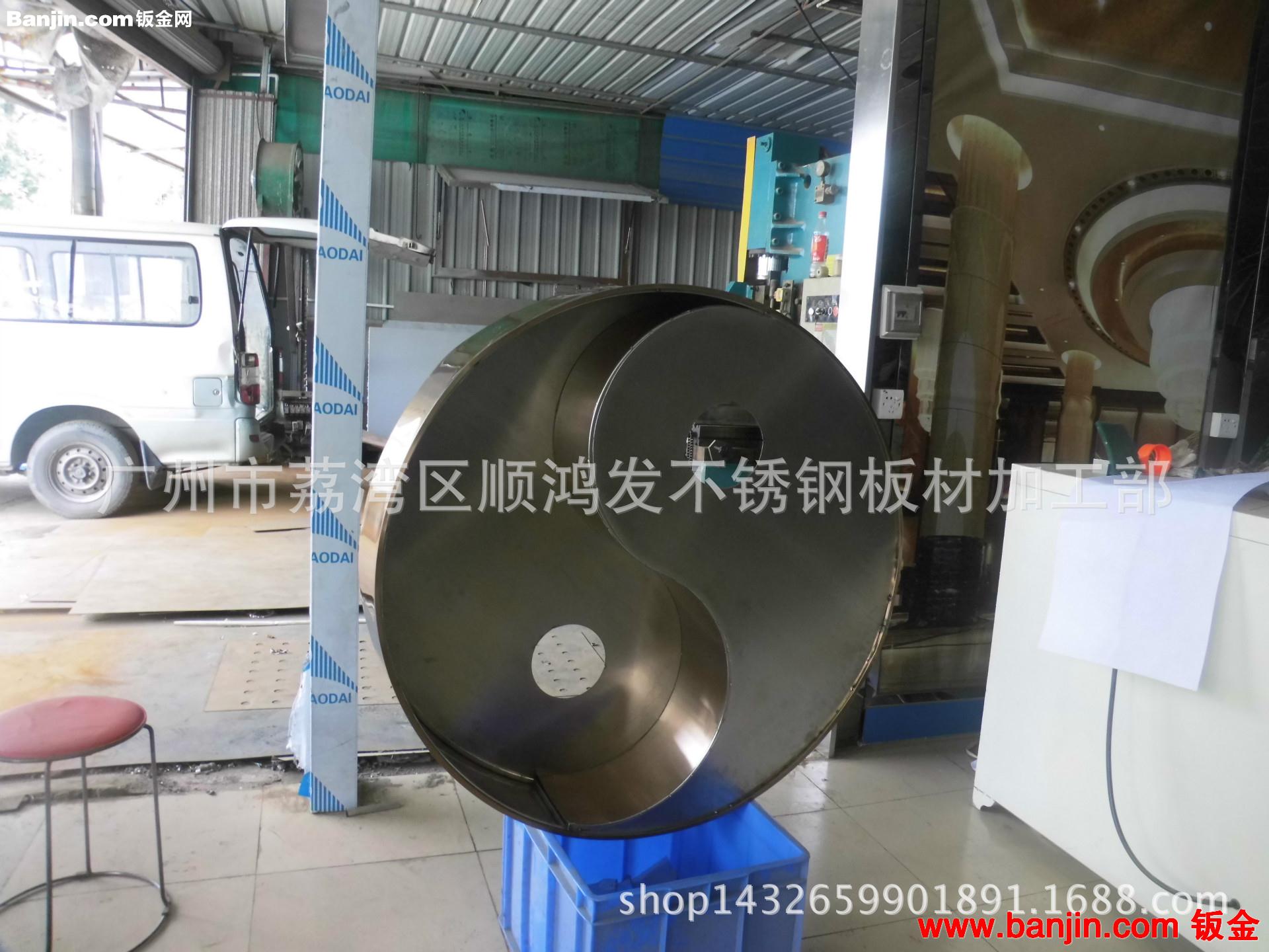 加工定制各式造型不锈钢雕塑装饰品，雕塑摆件，挂件，厂家直销