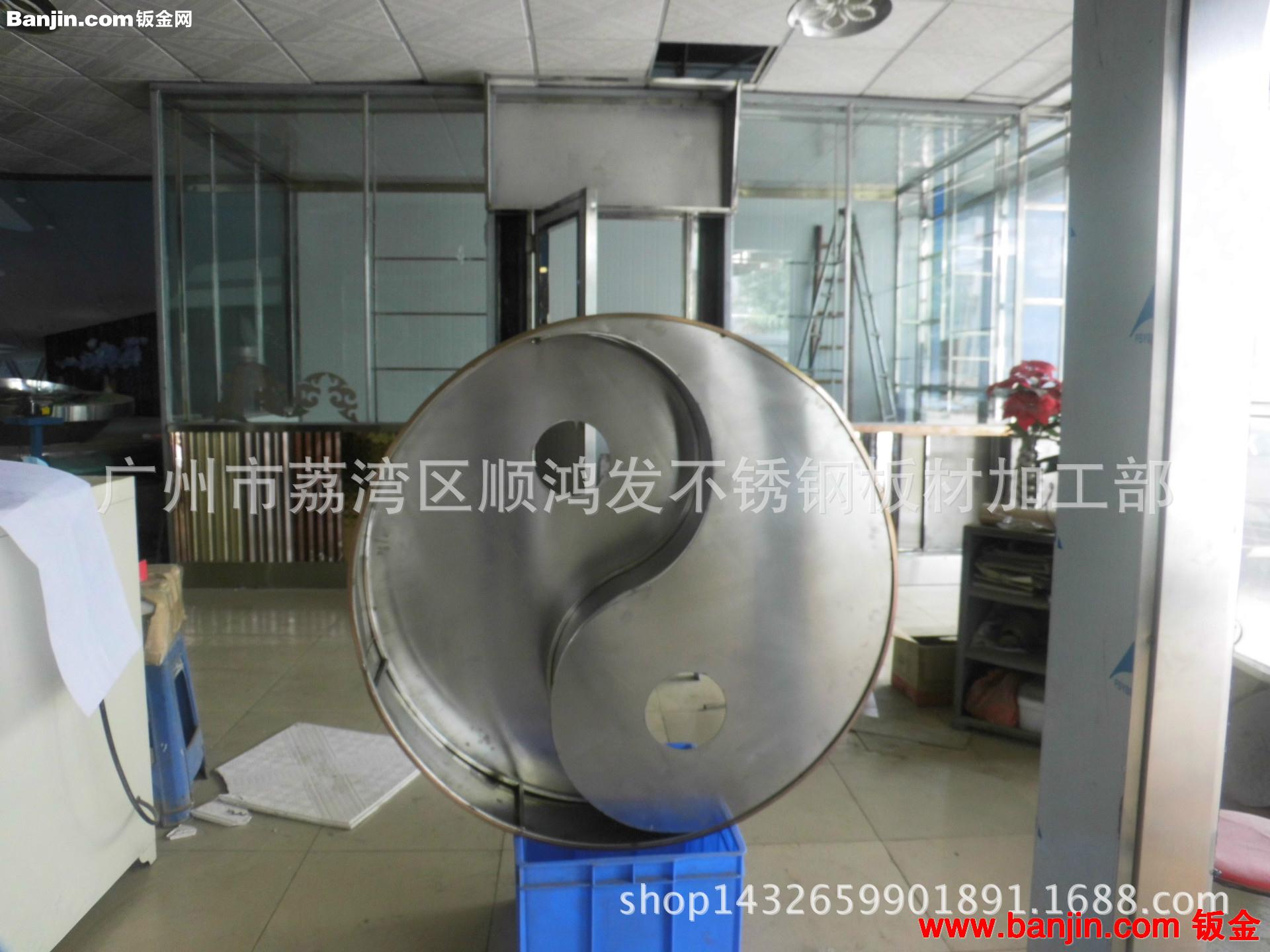 加工定制各式造型不锈钢雕塑装饰品，雕塑摆件，挂件，厂家直销