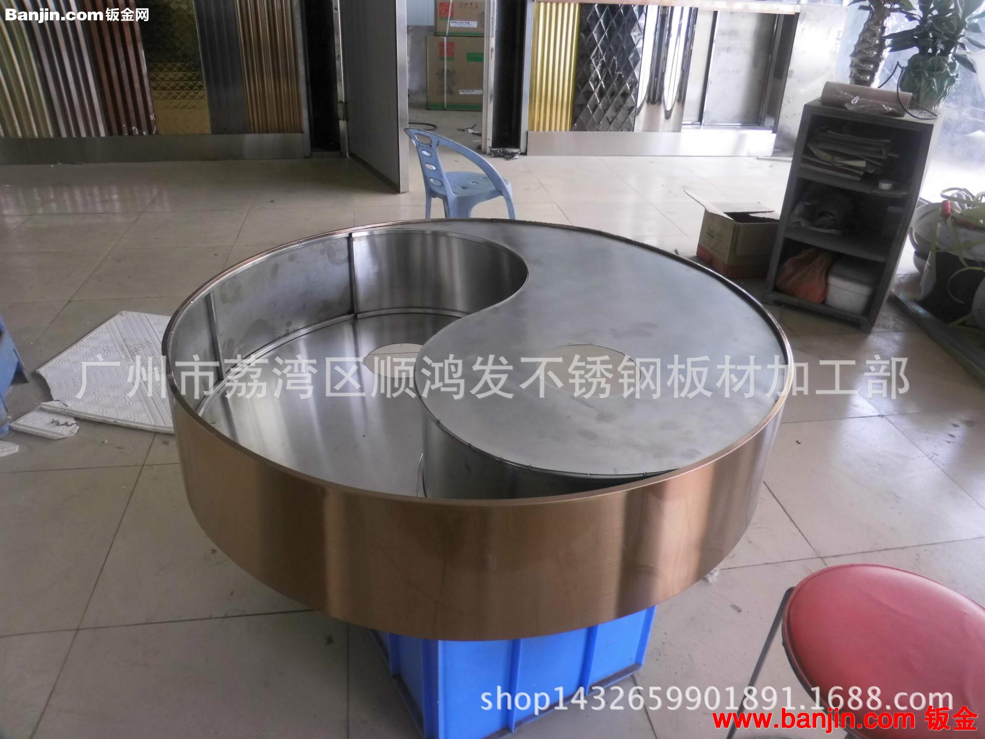 加工定制各式造型不锈钢雕塑装饰品，雕塑摆件，挂件，厂家直销