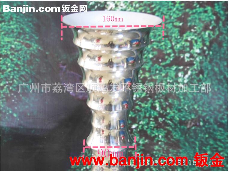 现代酒店不锈钢花钵，插花器，企业大堂多彩风水球，广场景点饰品